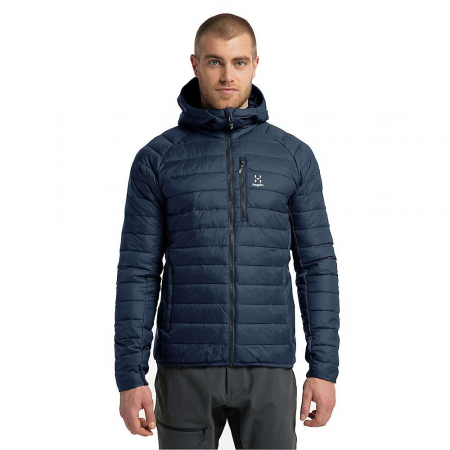 Haglofs Men's Spire Mimic Hood Jacket - Tarn Blue Solid