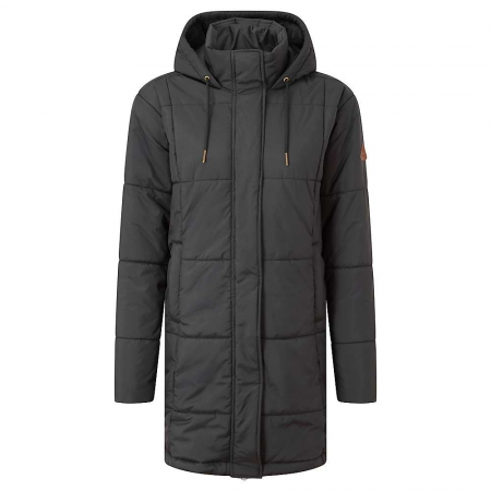 Sherpa Women's Norbu Hooded Parka - Black Solid