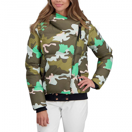 Obermeyer Women's Calypso Down Jacket - Jasmint Camo