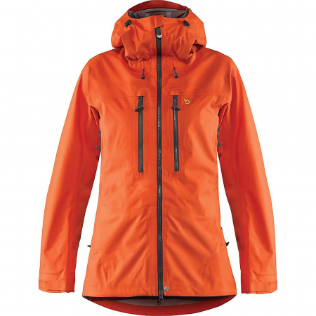 Fjallraven Women's Bergtagen Eco-Shell Jacket - Hokkaido Orange