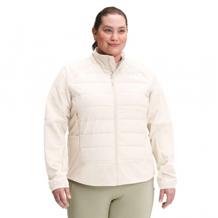 The North Face Women's Plus Shelter Cove Hybrid Jacket - Gardenia White