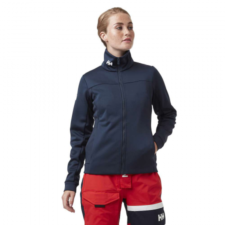 Helly Hansen Women's Crew Fleece Jacket - Navy