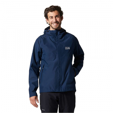 Mountain Hardwear Men's Exposure/2 GTX Paclite Jacket - Hardwear Navy