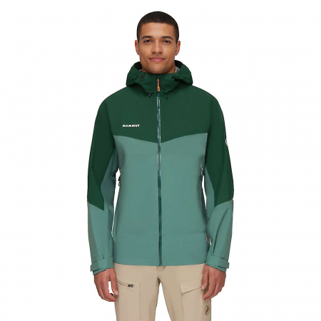 Mammut Men's Convey Tour HS Hooded Jacket - Dark Jade - Woods