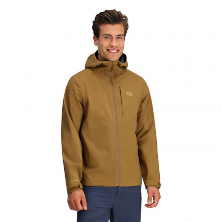 Outdoor Research Men's Dryline Rain Jacket - Coyote