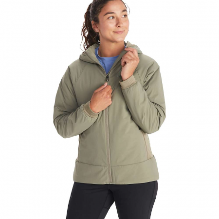 Marmot Women's Novus Lt Hybrid Hoody - Vetiver