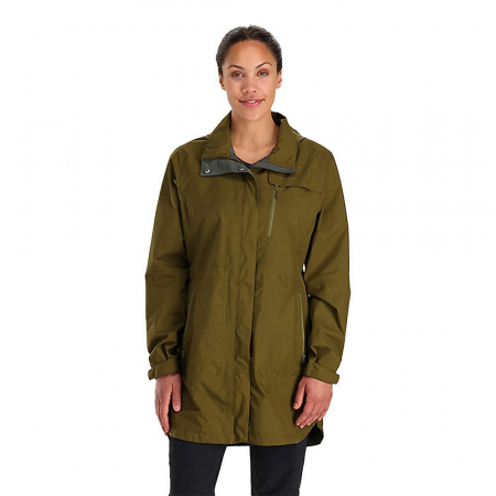 Outdoor Research Women's Aspire Trench Jacket - Loden