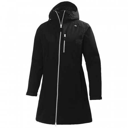 Helly Hansen Women's Long Belfast Winter Jacket - Black