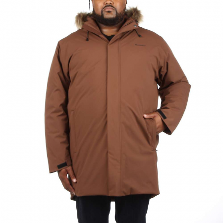 Moosejaw Men's Hooded Down Parka - Walnut