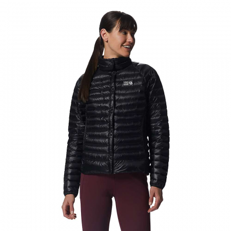 Mountain Hardwear Women's Ghost Whisperer Snap Jacket - Black