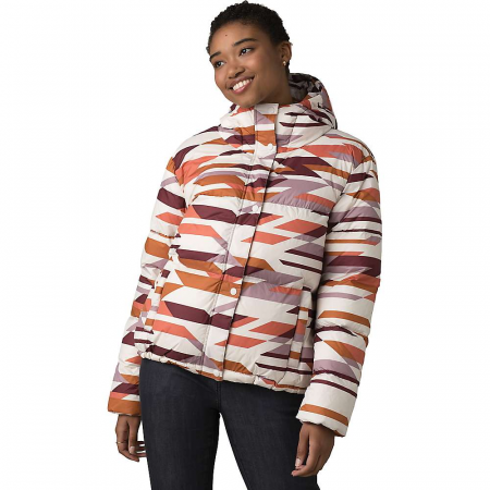 Prana Women's Hellebore Jacket - Rose Hips Geo