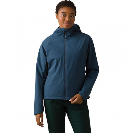 Prana Women's Insulo Stretch Hooded Jacket - Dark Sky