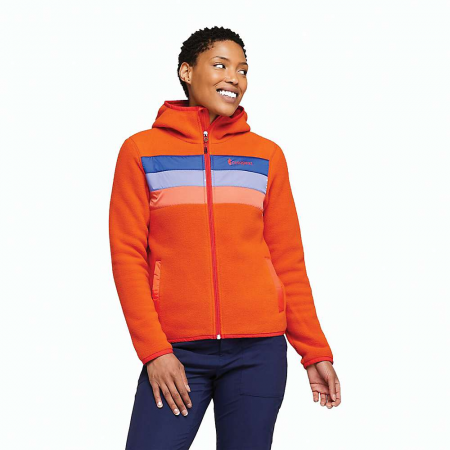 Cotopaxi Women's Teca Fleece Hooded Full-Zip Jacket - Feverish