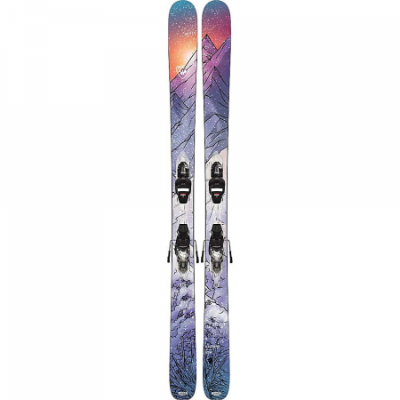 Rossignol Women's Blackops 92 Ski with Xpress 11 W GW Binding Package