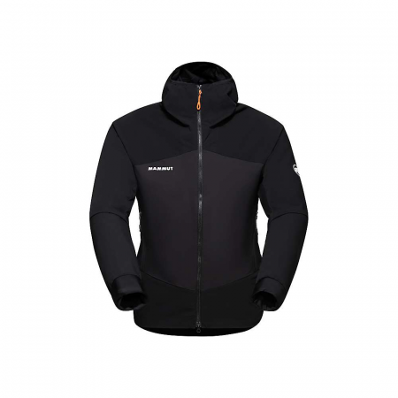 Mammut Men's Taiss IN Hybrid Hooded Jacket - Black