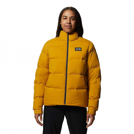 Mountain Hardwear Women's Nevadan Down Jacket - Gold Hour