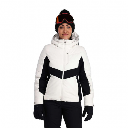 Spyder Women's Haven Jacket - White Black