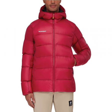 Mammut Men's Meron IN Hooded Jacket - Blood Red / Black