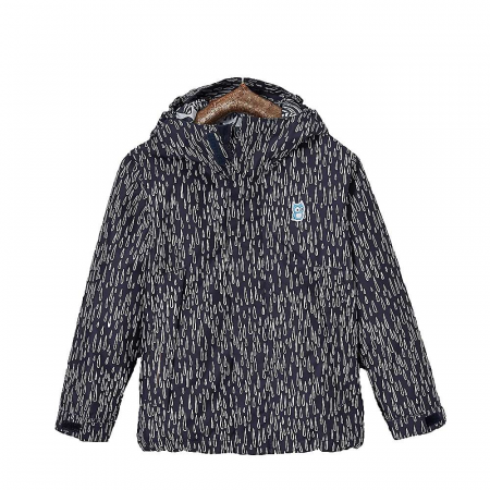 Namuk Kids' Chip Rain Jacket - Twine - 11-13y - True Navy