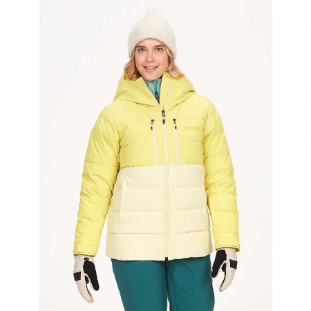 Marmot Women's Slingshot Jacket - Limelight / Wheat