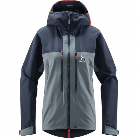 Haglofs Women's Roc Sight Softshell Jacket - Steel Blue / Tarn Blue