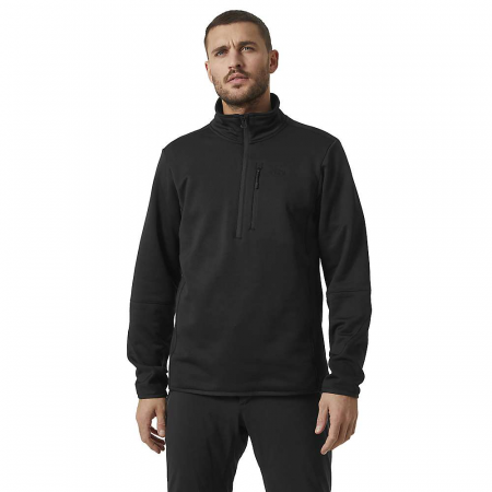 Helly Hansen Men's Alpha Zero 1/2 Zip Fleece Jacket - Black