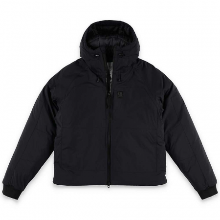 Topo Designs Women's Mountain Puffer Hoodie - Black