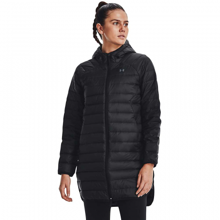 Under Armour Women's Armour Down 2.0 Parka - Black / Pitch Grey