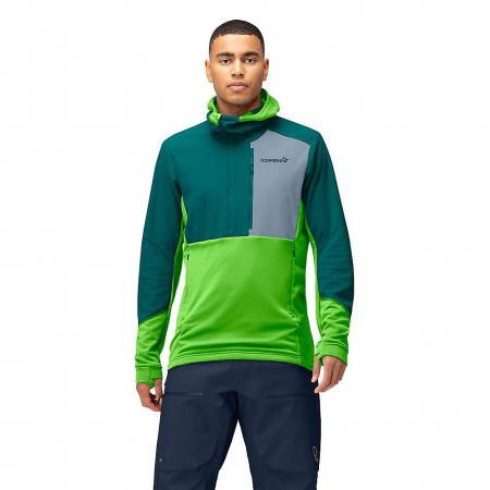 Norrona Men's Lofoten Thermal Pro Hoodie - Classic Green / Everglade