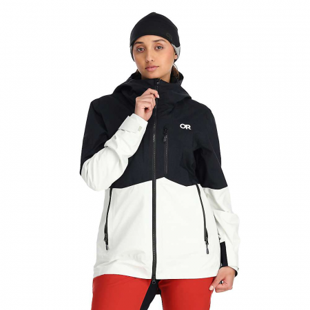 Outdoor Research Women's Hemispheres II Jacket - Black / Snow