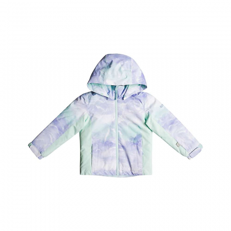 Roxy Girls' Snowy Tale Jacket - Fair Aqua Seous Rg