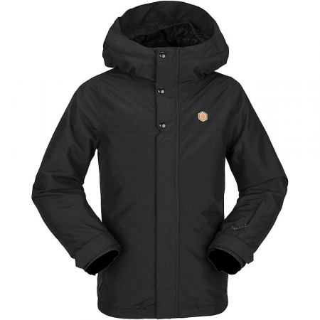 Volcom Girls' Sass'N'Frass Insulated Jacket - Black