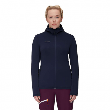 Mammut Women's Aconcagua Light ML Hooded Jacket - Marine