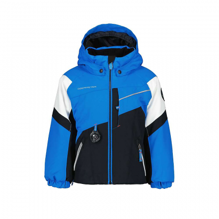 Obermeyer Boys' Super G Jacket - Blue Vibes