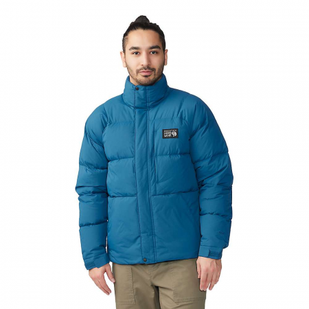 Mountain Hardwear Men's Nevadan Down Jacket - Dark Caspian