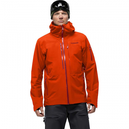 Norrona Men's Lofoten Gore-Tex Insulated Jacket - Arednalin / Rhubarb