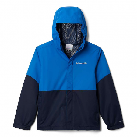 Columbia Boys' Hikebound Jacket - Bright Indigo / Collegiate Navy