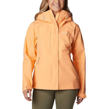 Columbia Women's Discovery Point Shell Jacket - Peach