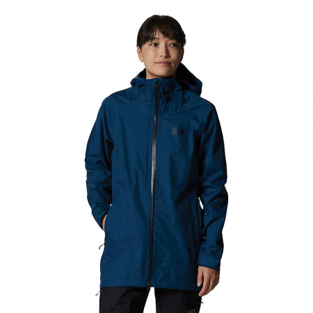 Mountain Hardwear Women's Threshold Parka - Dark Caspian