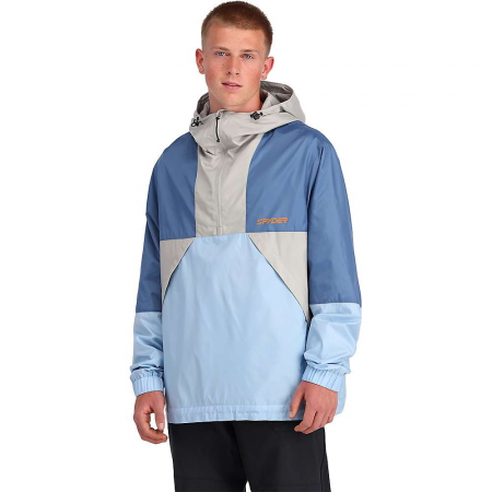 Spyder Men's Belford Windbreaker Jacket - Chambray