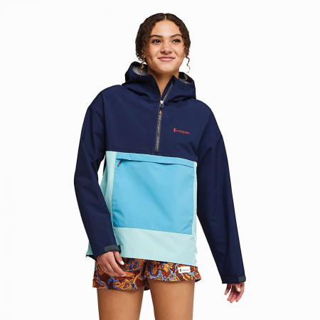 Cotopaxi Women's Cielo Rain Anorak - Maritime / Sea Glass