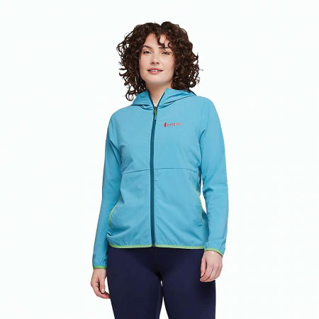 Cotopaxi Women's Vuelta Performance Windbreaker Jacket - Poolside