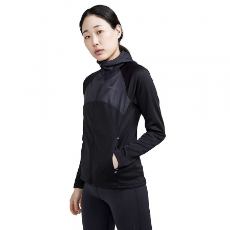 Craft Sportswear Women's Adv Essence Jersey Hood Jacket - Black