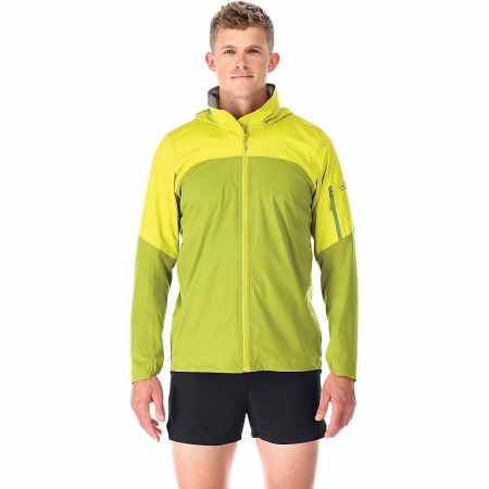 Rab Men's Kinetic Ultra Jacket - Aspen Green / Zest