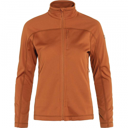 Fjallraven Women's Abisko Lite Fleece Jacket - Terracotta Brown