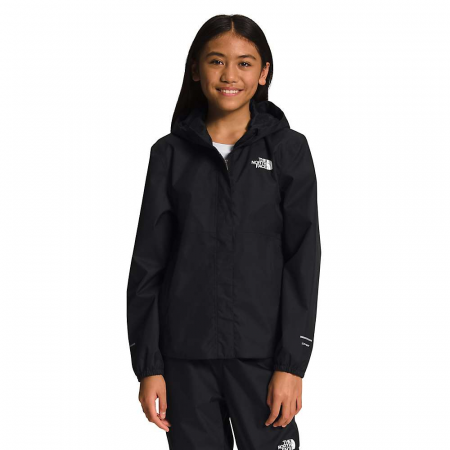 The North Face Girls' Antora Rain Jacket - TNF Black