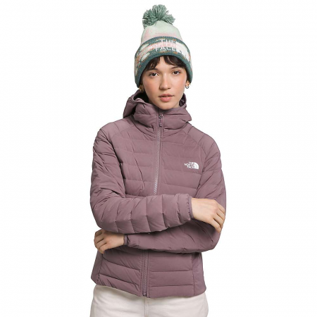 The North Face Women's Belleview Stretch Down Hoodie - Fawn Grey