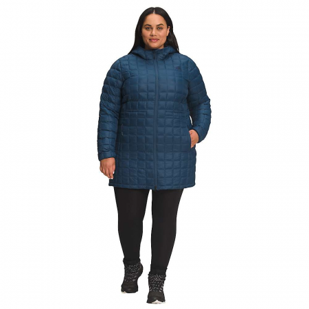 The North Face Women's Plus ThermoBall Eco Parka - Shady Blue