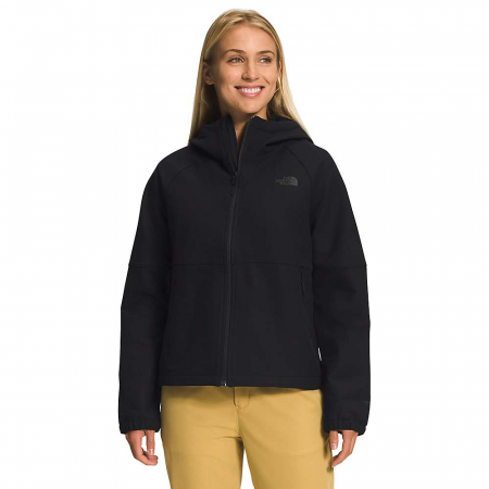 The North Face Women's Camden Soft Shell Hoodie - TNF Black Heather