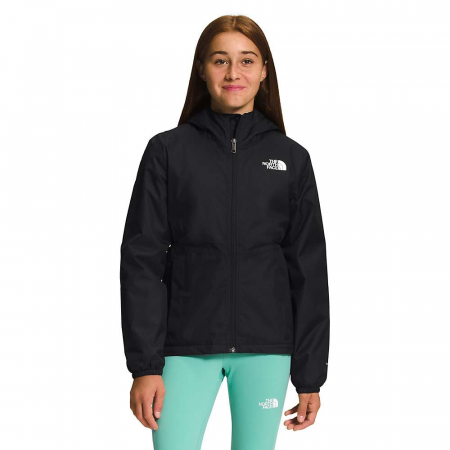 The North Face Girls' Warm Storm Rain Jacket - TNF Black